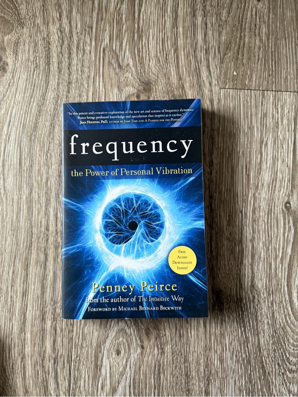 Frequency by Penney Peirce - Blue Energy Cover